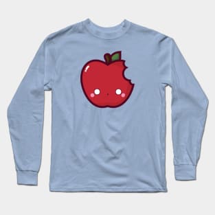 Kawaii apple Long Sleeve T-Shirt